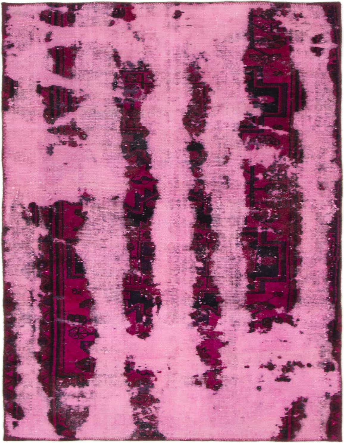 Primary image  3' 4 x 5' 10  Hand Knotted Ultra Vintage Persian Wool Rug