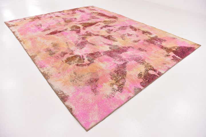 8' 10 x 11' 7 Hand Knotted Ultra Vintage Persian Wool Rug
