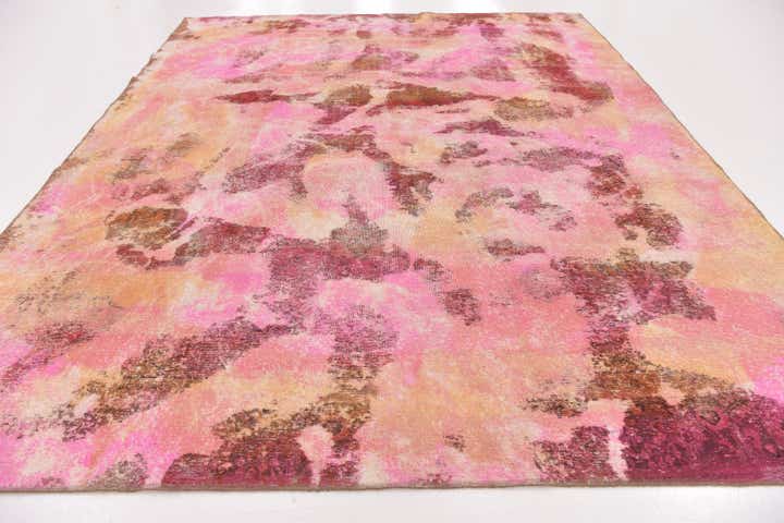 8' 10 x 11' 7 Hand Knotted Ultra Vintage Persian Wool Rug
