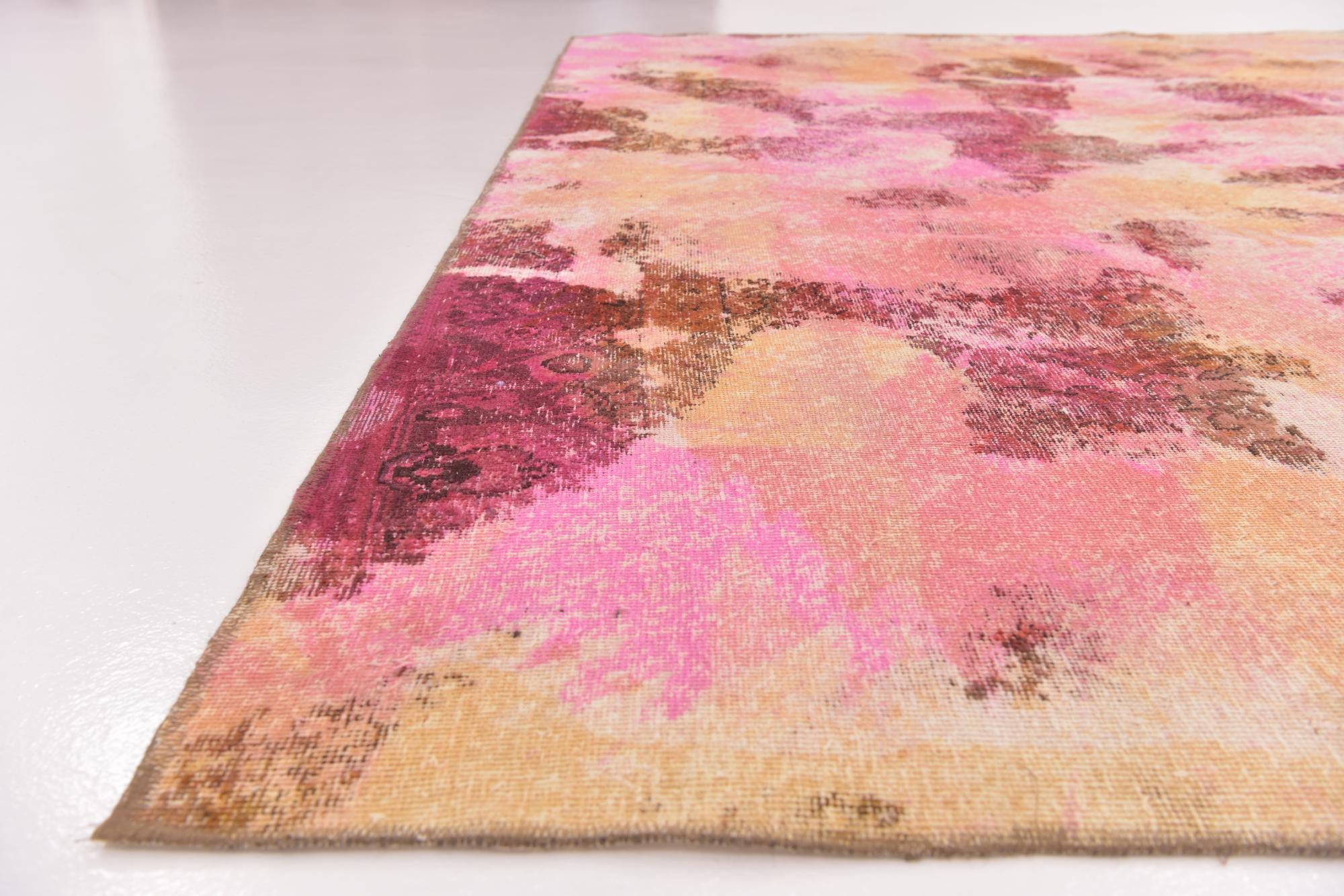 8' 10 x 11' 7 Hand Knotted Ultra Vintage Persian Wool Rug