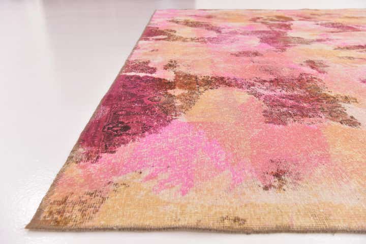 8' 10 x 11' 7 Hand Knotted Ultra Vintage Persian Wool Rug