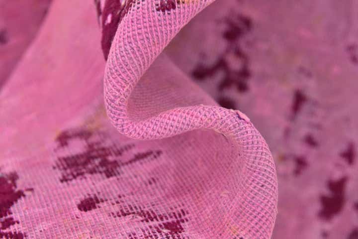 9' x 12' 9 Hand Knotted Ultra Vintage Persian Wool Rug