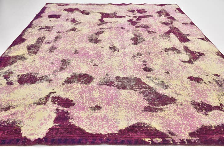 Detail image of 9' x 12' Hand Knotted Ultra Vintage Persian Wool Rug