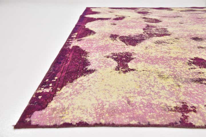 9' x 12' Hand Knotted Ultra Vintage Persian Wool Rug