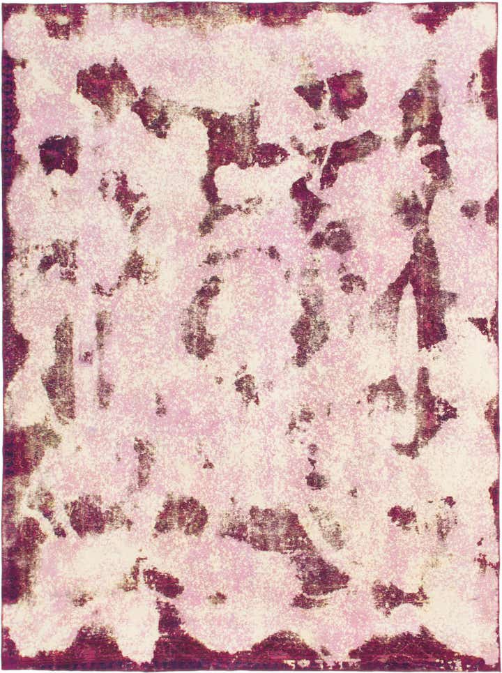 9' x 12' Hand Knotted Ultra Vintage Persian Wool Rug