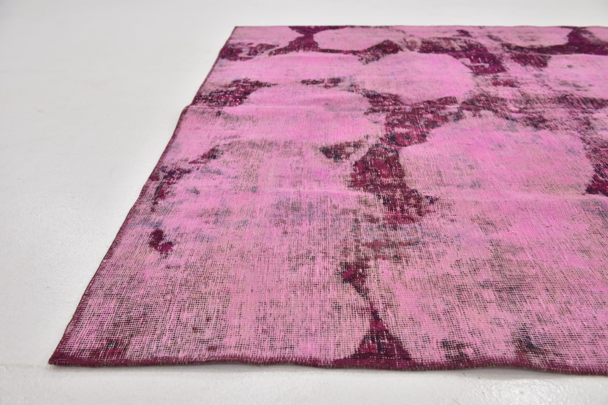 6' x 7' 7 Hand Knotted Ultra Vintage Persian Wool Rug