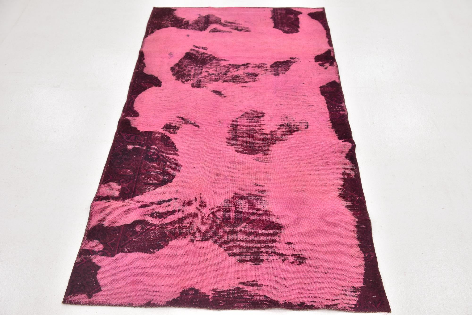 3' 3 x 5' 7 Hand Knotted Ultra Vintage Persian Wool Rug