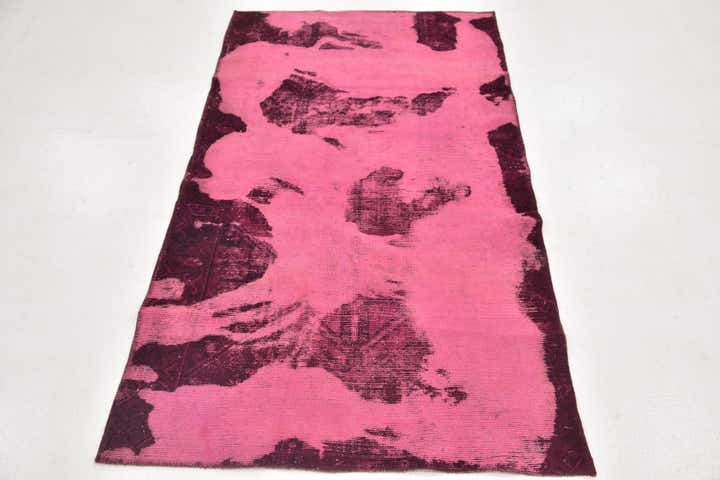 3' 3 x 5' 7 Hand Knotted Ultra Vintage Persian Wool Rug