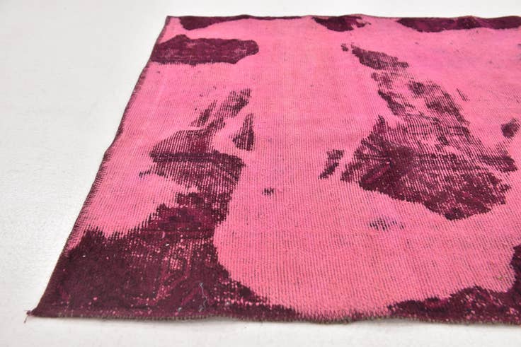 Detail image of 3' 3 x 5' 7 Hand Knotted Ultra Vintage Persian Wool Rug