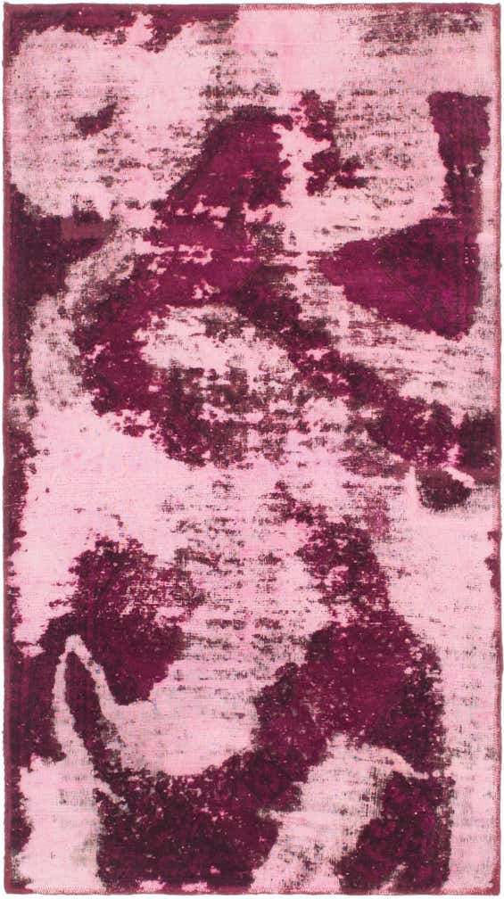 3' x 5' 9 Hand Knotted Ultra Vintage Persian Wool Rug