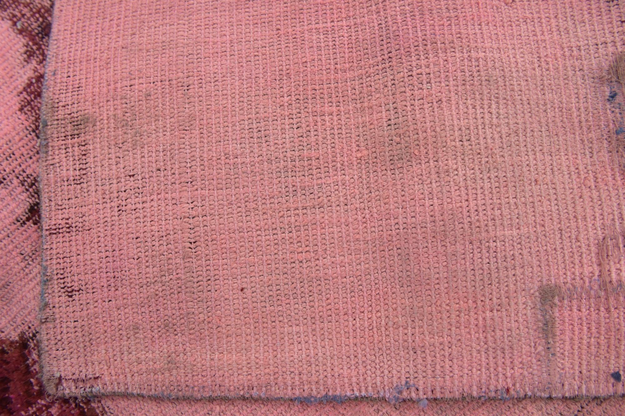 5' 6 x 7' 7 Hand Knotted Ultra Vintage Persian Wool Rug