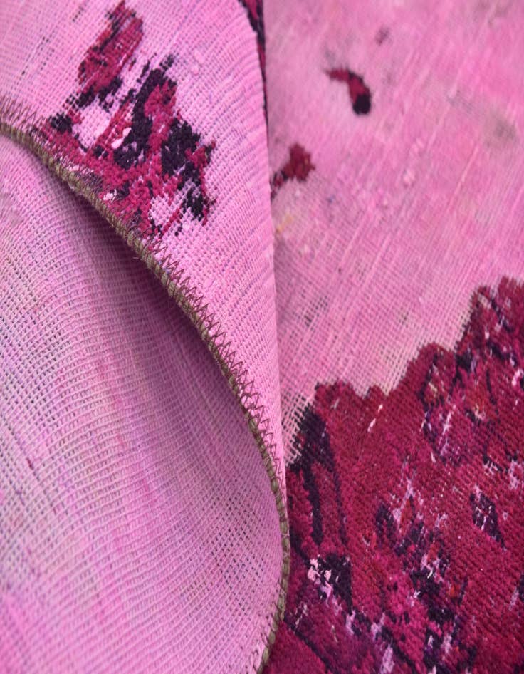 Detail image of 7' 9 x 10'  Hand Knotted Ultra Vintage Persian Wool Rug