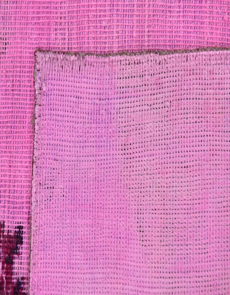 Detail image of 7' 9 x 10'  Hand Knotted Ultra Vintage Persian Wool Rug