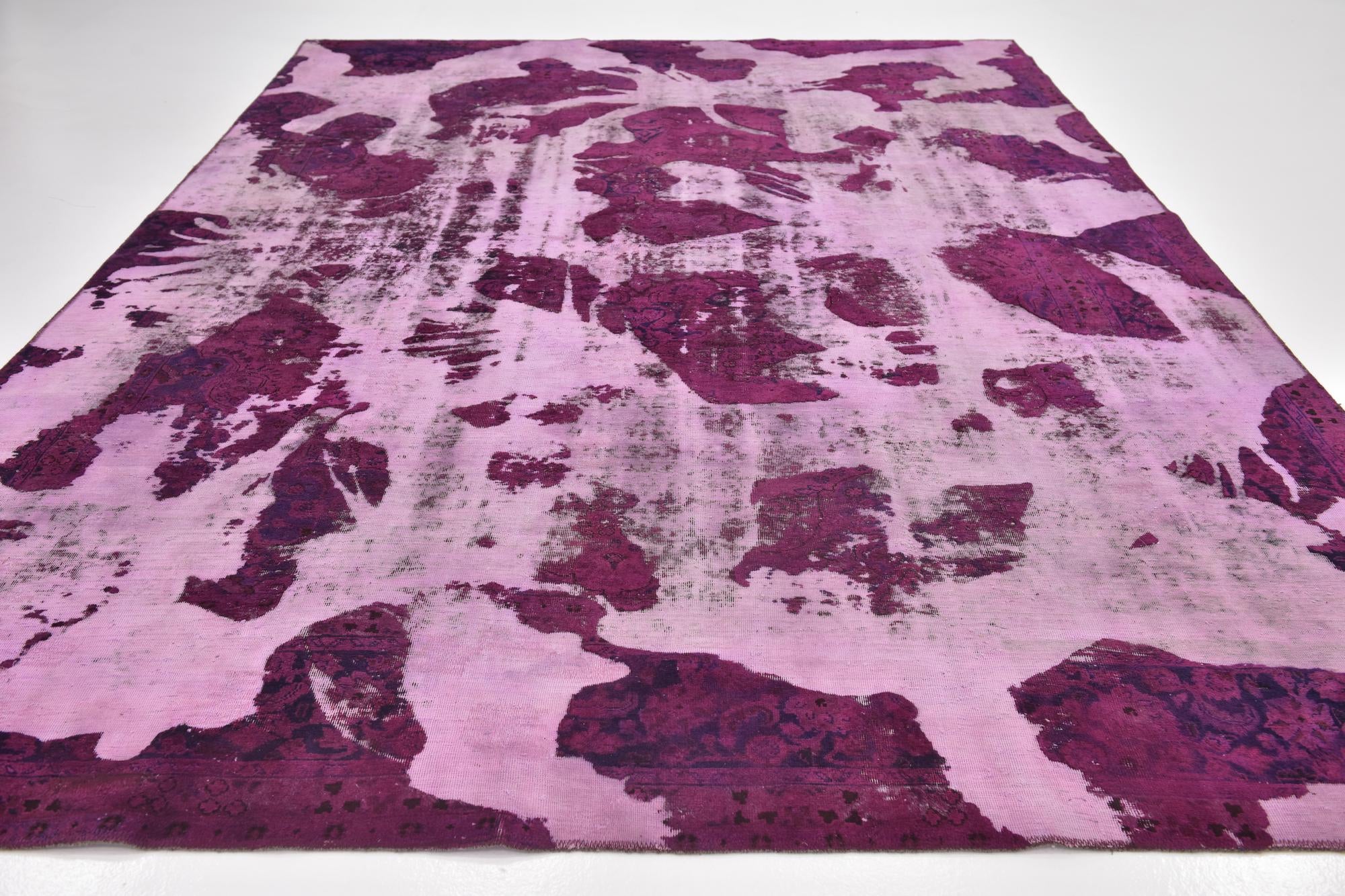 8' 6 x 12' 2 Hand Knotted Ultra Vintage Persian Wool Rug