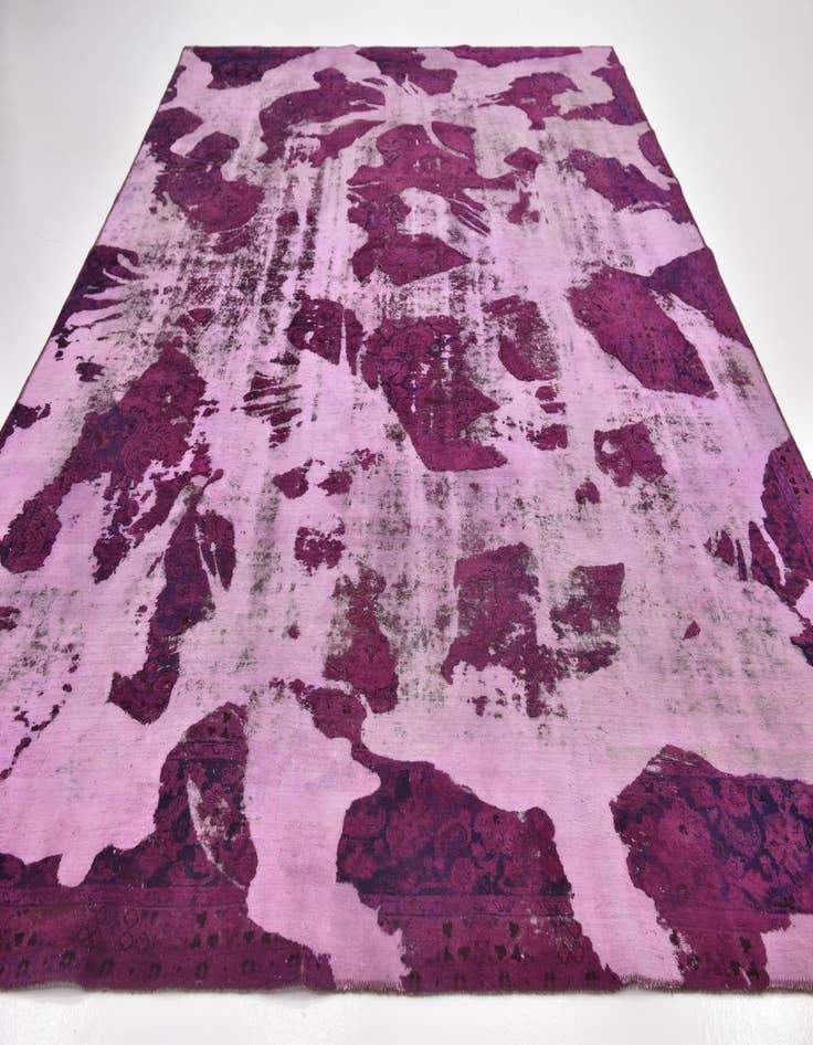 Detail image of 8' 6 x 12' 2  Hand Knotted Ultra Vintage Persian Wool Rug