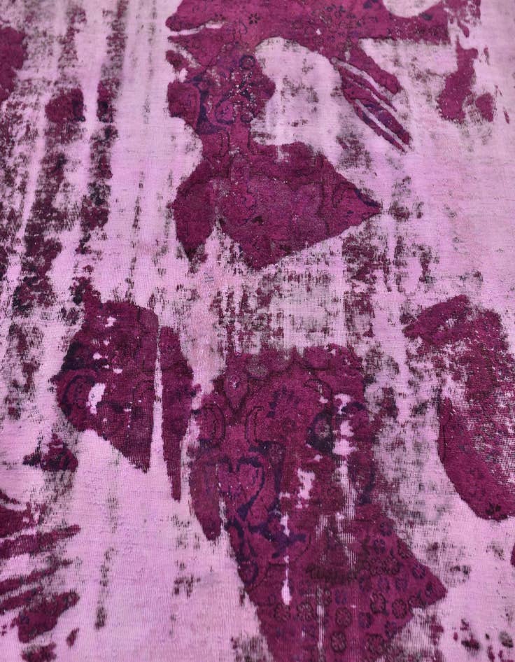 Detail image of 8' 6 x 12' 2  Hand Knotted Ultra Vintage Persian Wool Rug