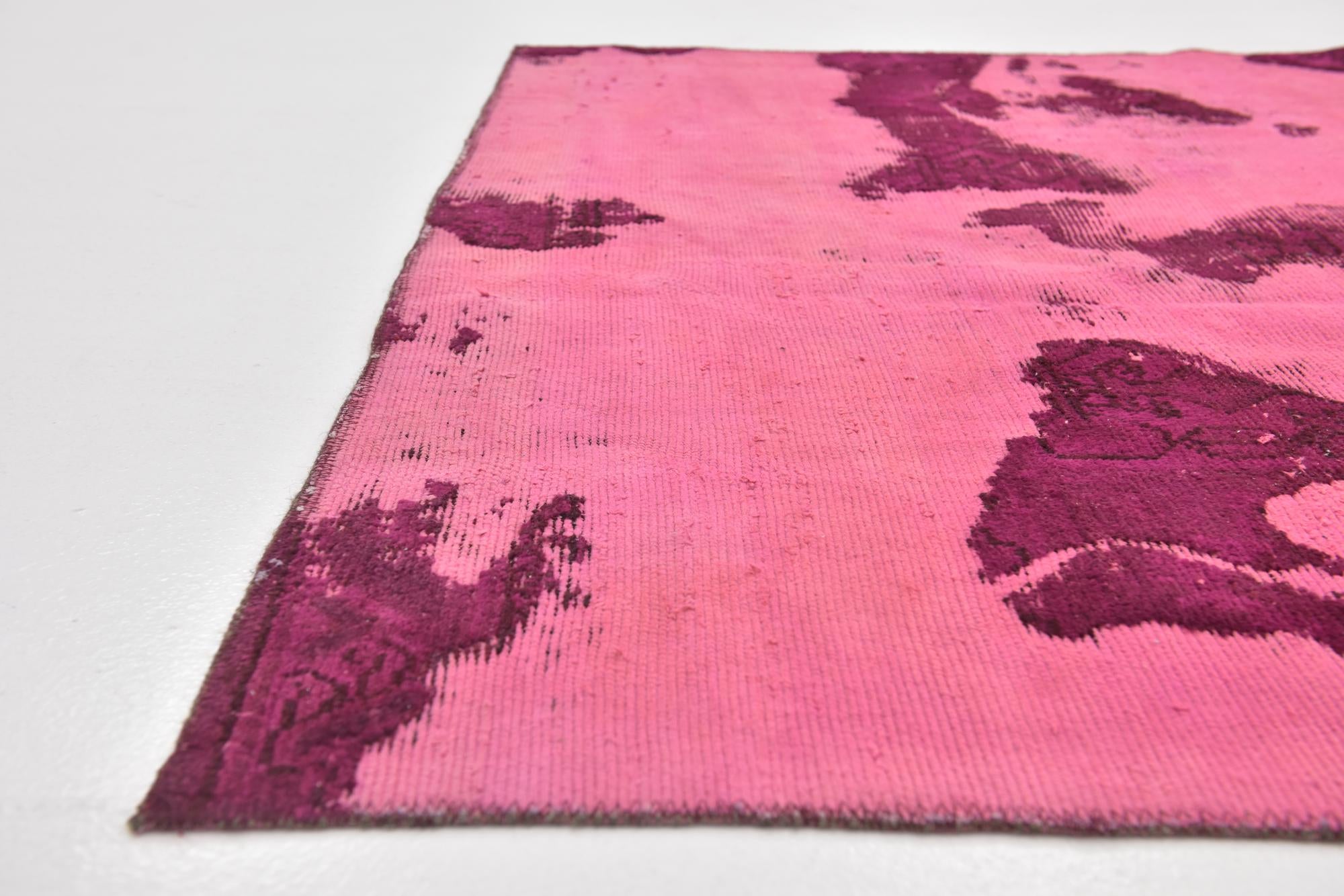 5' 4 x 8' Hand Knotted Ultra Vintage Persian Wool Rug