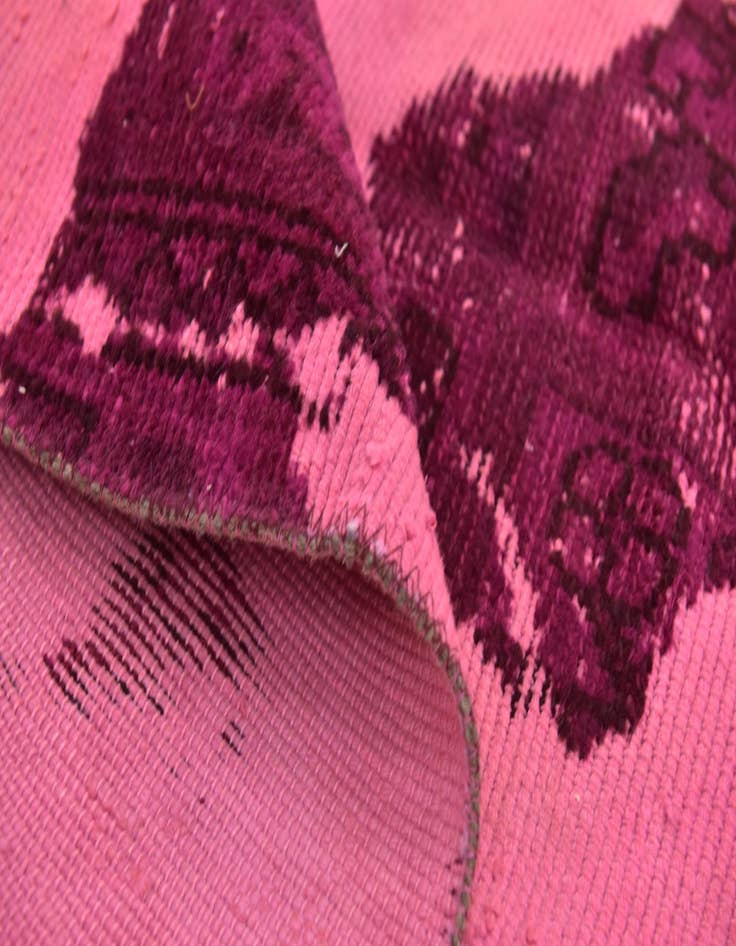 Detail image of 5' 4 x 8'  Hand Knotted Ultra Vintage Persian Wool Rug