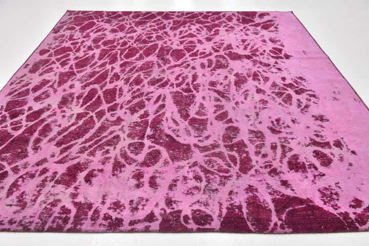 8' 4 x 9' 6 Hand Knotted Ultra Vintage Persian Wool Rug