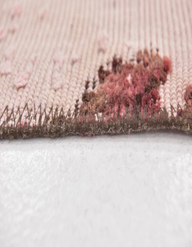 Detail image of 5' 4 x 7' 10  Hand Knotted Ultra Vintage Persian Wool Rug