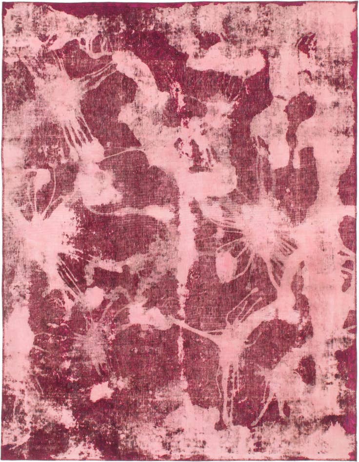 Detail image of 7' 2 x 9' 3 Hand Knotted Ultra Vintage Persian Wool Rug
