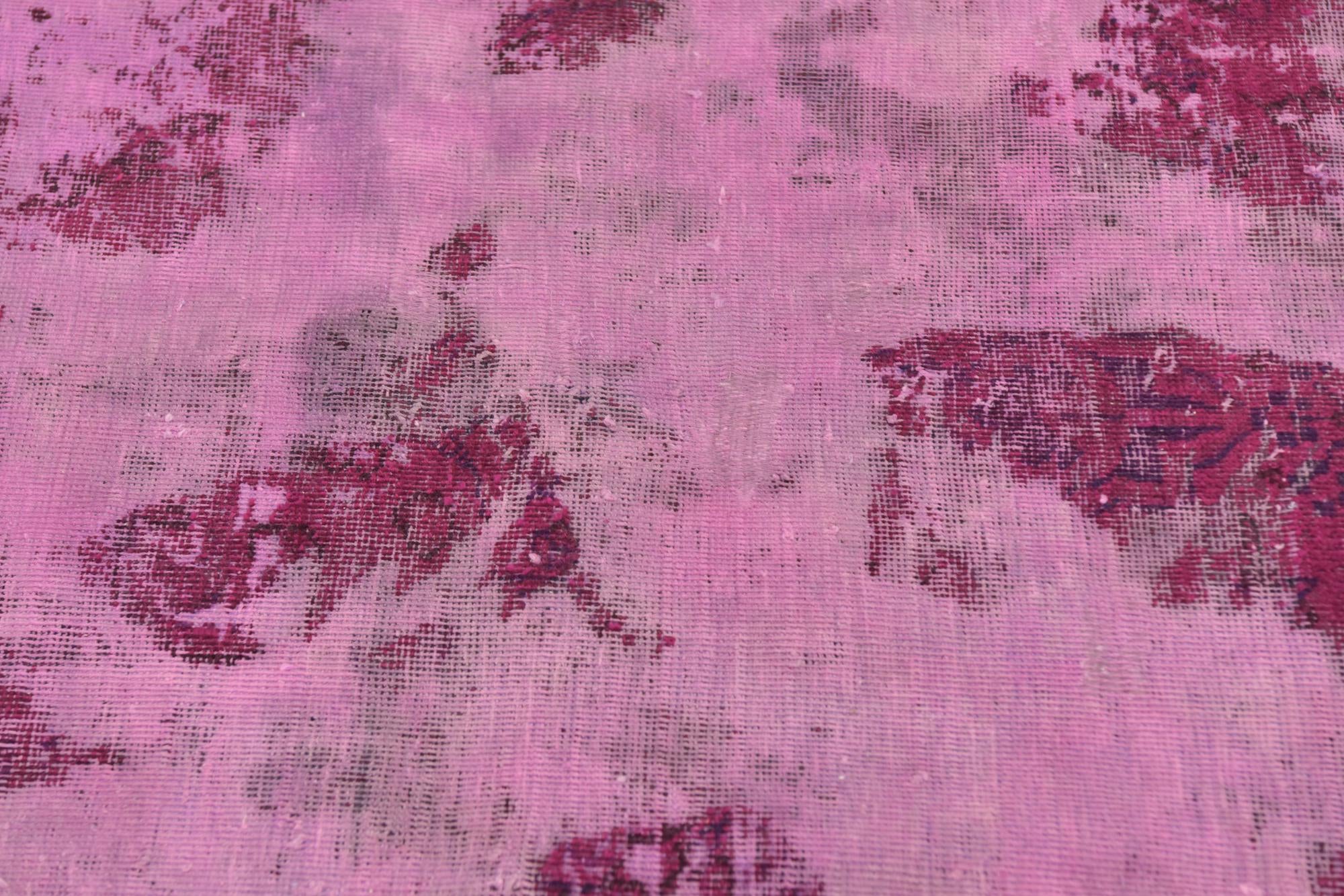 5' 2 x 7' 8 Hand Knotted Ultra Vintage Persian Wool Rug