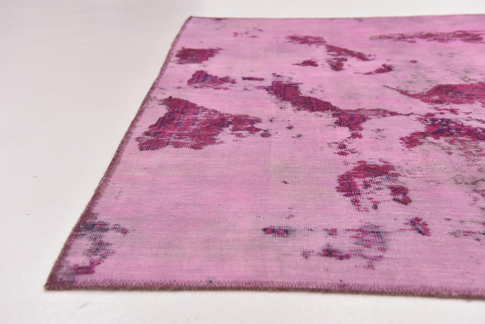 5' 2 x 7' 8 Hand Knotted Ultra Vintage Persian Wool Rug