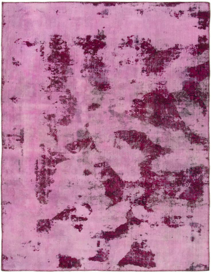 Detail image of 5' 2 x 7' 8 Hand Knotted Ultra Vintage Persian Wool Rug
