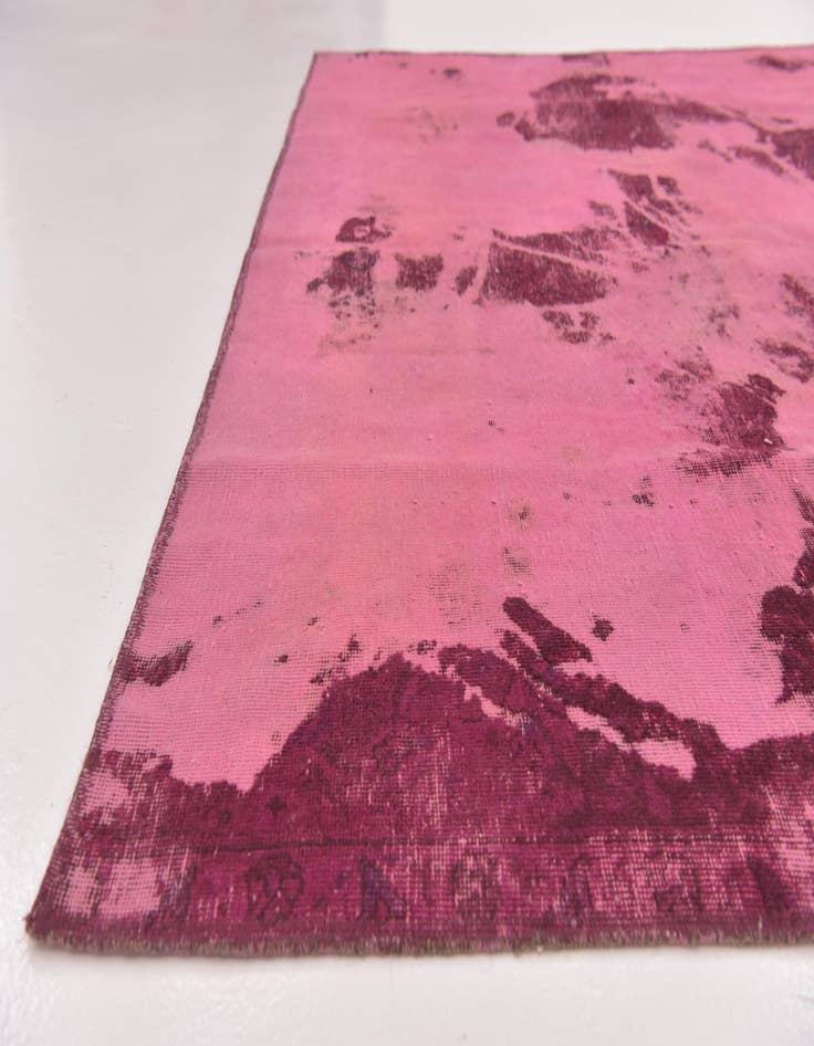 Detail image of 6' 2 x 9' 6 Hand Knotted Ultra Vintage Persian Wool Rug