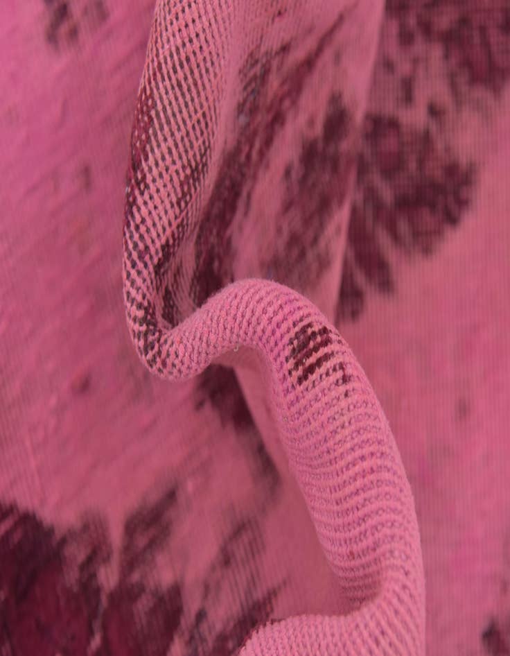 Detail image of 6' 2 x 9' 6 Hand Knotted Ultra Vintage Persian Wool Rug