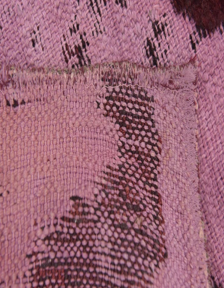 Detail image of 4' 3 x 6' 4 Hand Knotted Ultra Vintage Persian Wool Rug