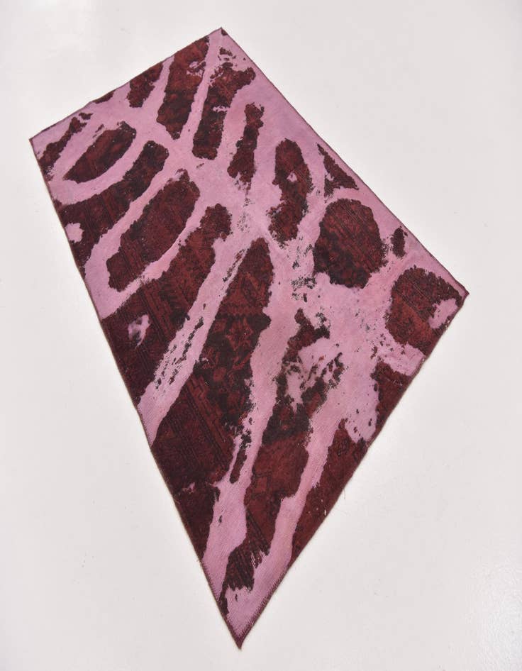 Detail image of 4' 3 x 6' 4 Hand Knotted Ultra Vintage Persian Wool Rug