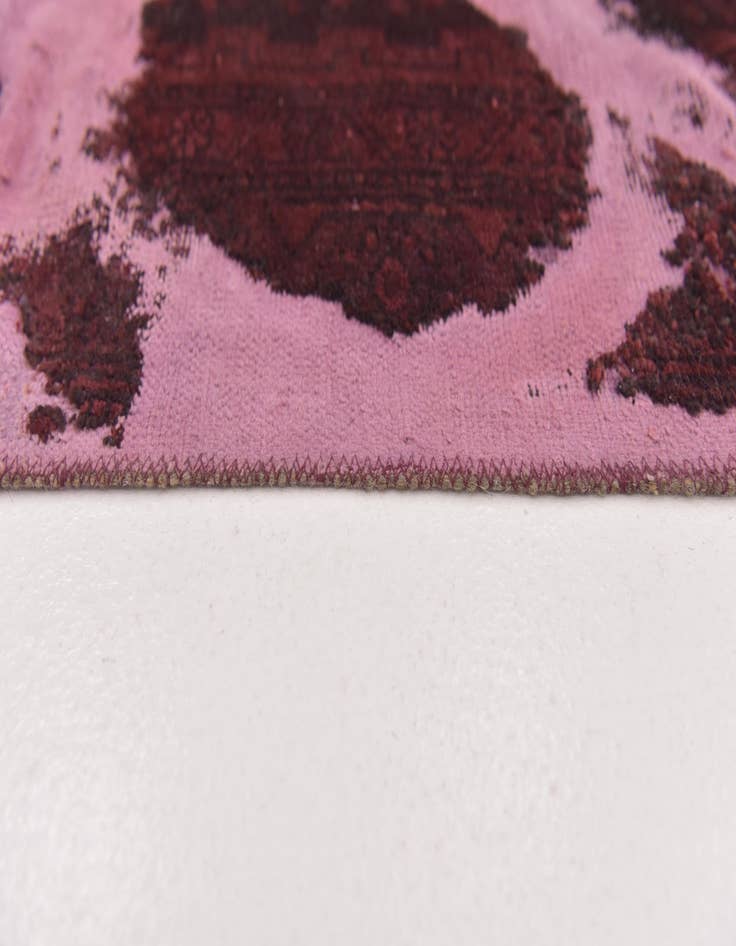 Detail image of 4' 3 x 6' 4 Hand Knotted Ultra Vintage Persian Wool Rug