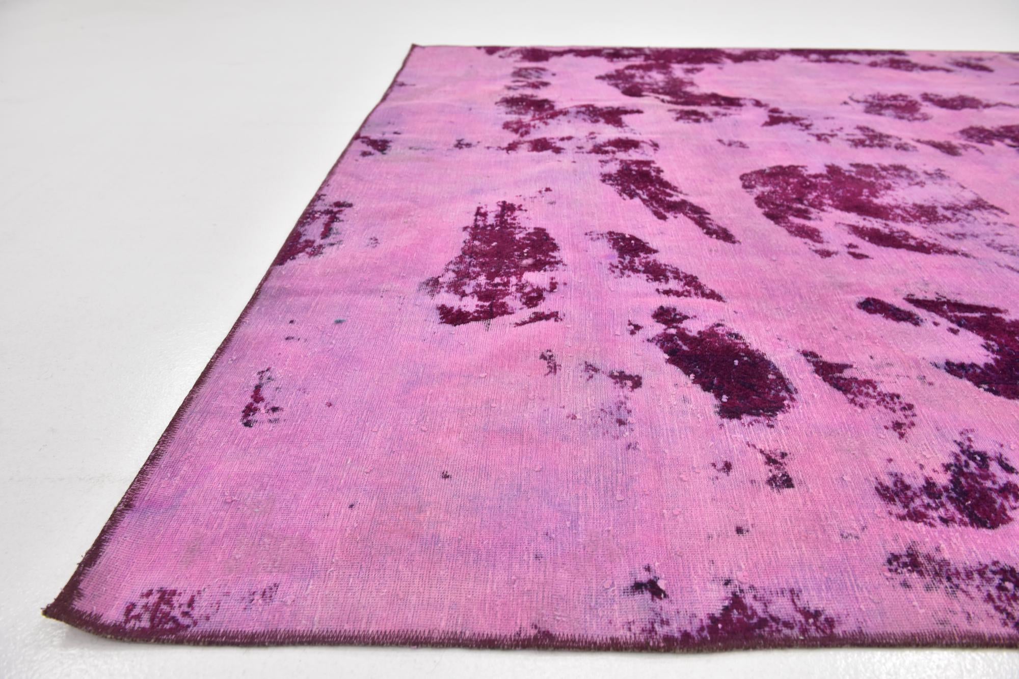 7' 5 x 10' Hand Knotted Ultra Vintage Persian Wool Rug