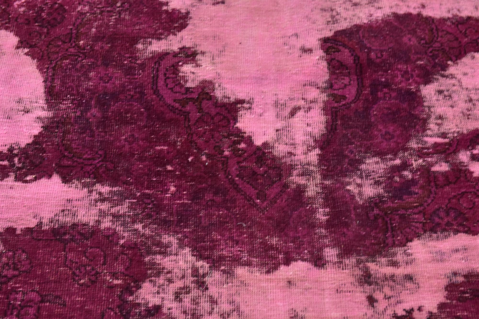 5' 9 x 7' 4 Hand Knotted Ultra Vintage Persian Wool Rug