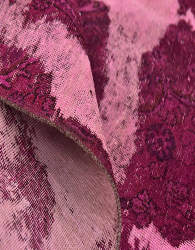 Detail image of 5' 9 x 7' 4  Hand Knotted Ultra Vintage Persian Wool Rug