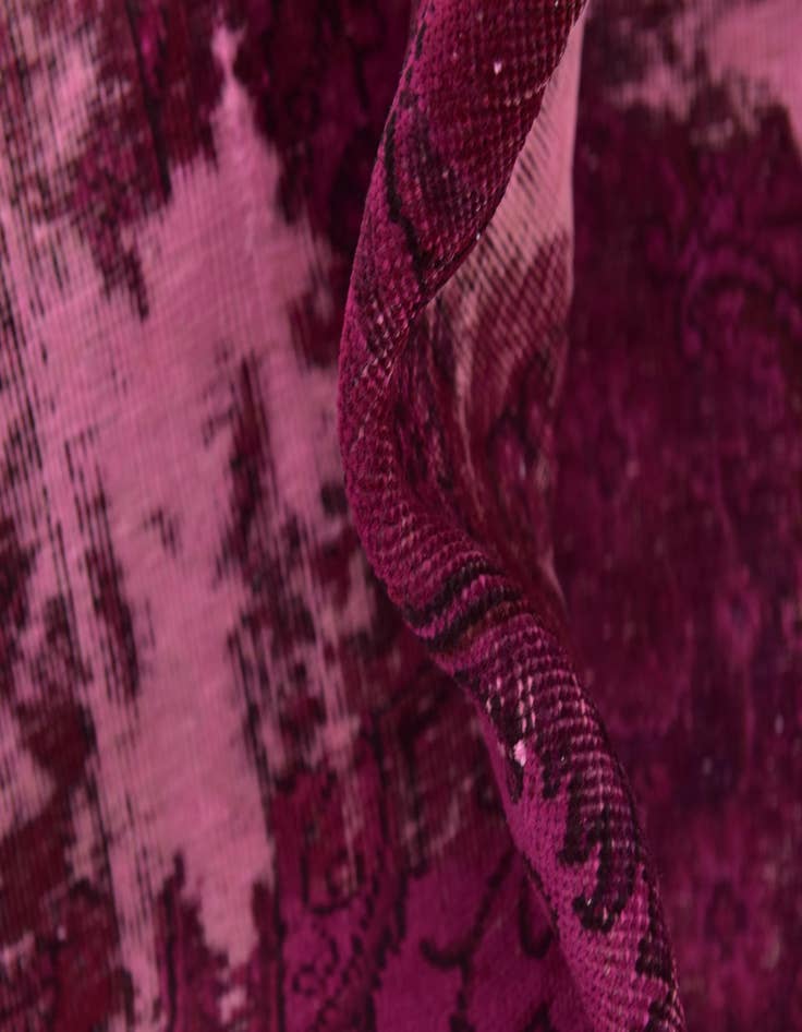 Detail image of 5' 9 x 7' 4  Hand Knotted Ultra Vintage Persian Wool Rug