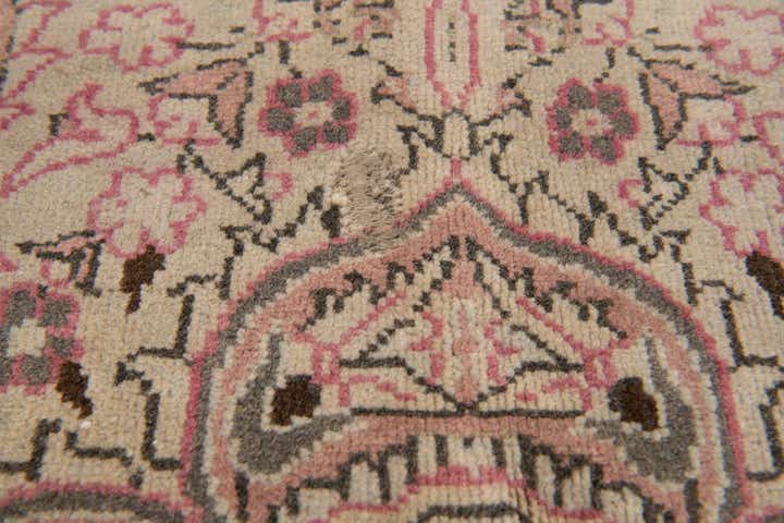8' 2 x 12' 5 Hand Knotted Ultra Vintage Persian Wool Rug