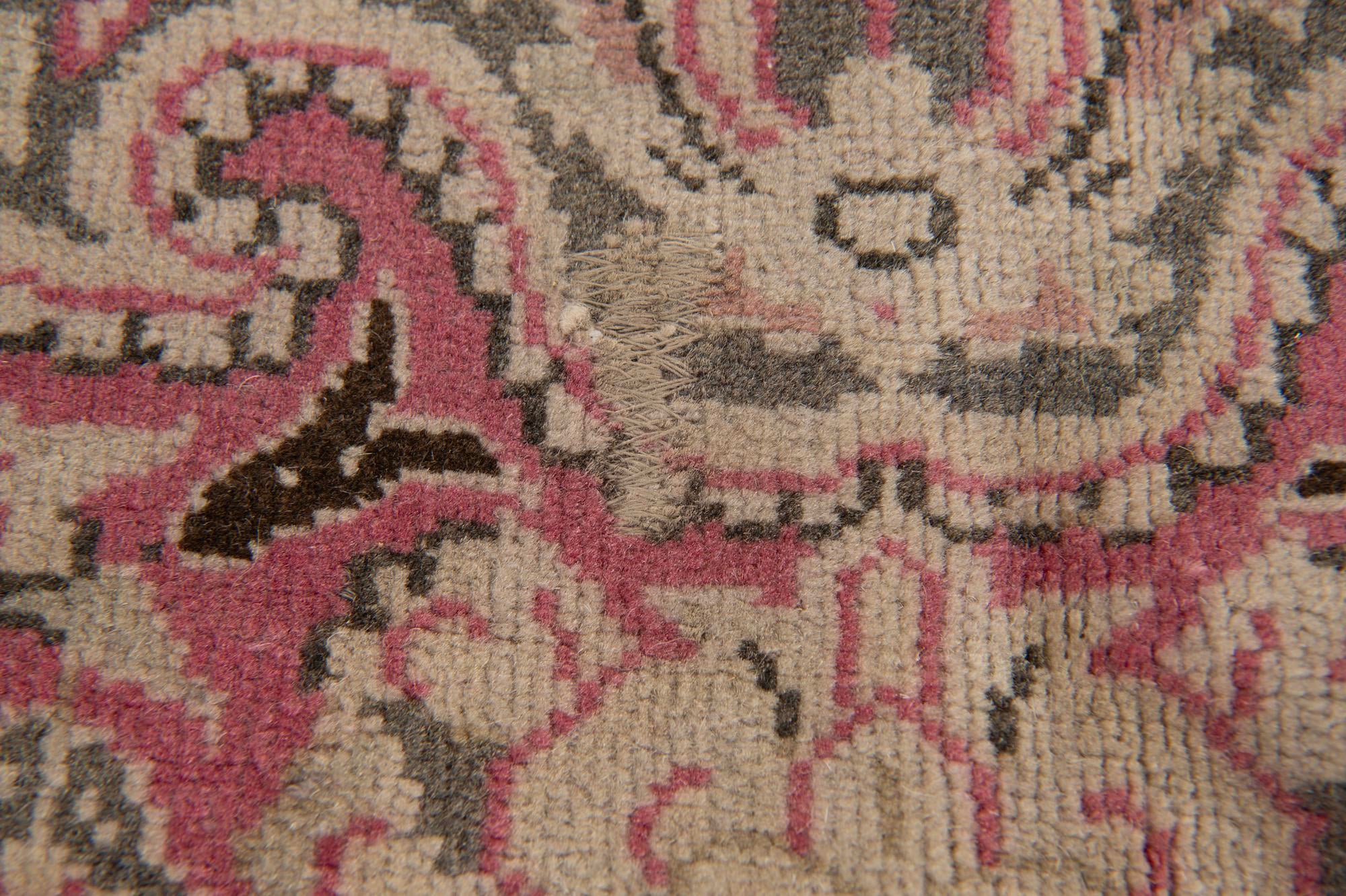 8' 2 x 12' 5 Hand Knotted Ultra Vintage Persian Wool Rug