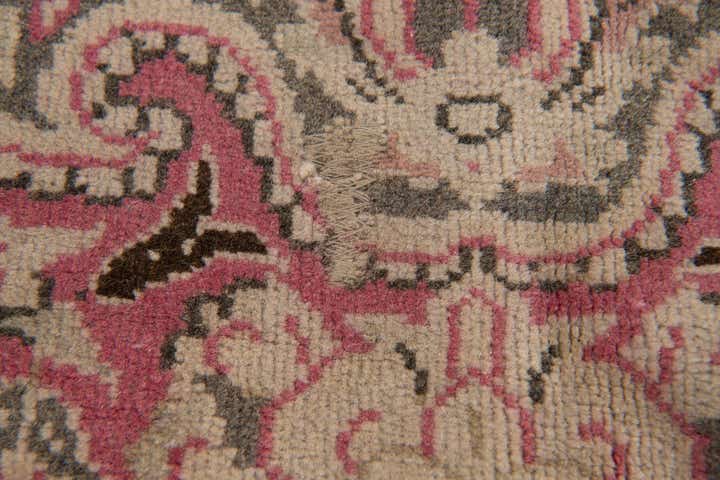 8' 2 x 12' 5 Hand Knotted Ultra Vintage Persian Wool Rug