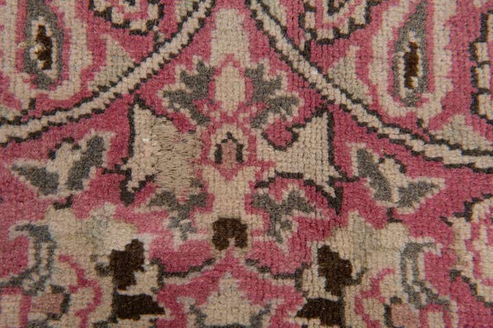 8' 2 x 12' 5 Hand Knotted Ultra Vintage Persian Wool Rug