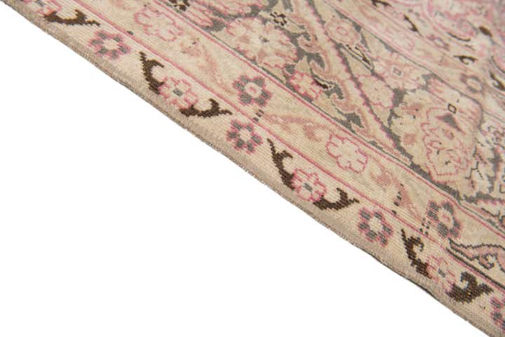 8' 2 x 12' 5 Hand Knotted Ultra Vintage Persian Wool Rug