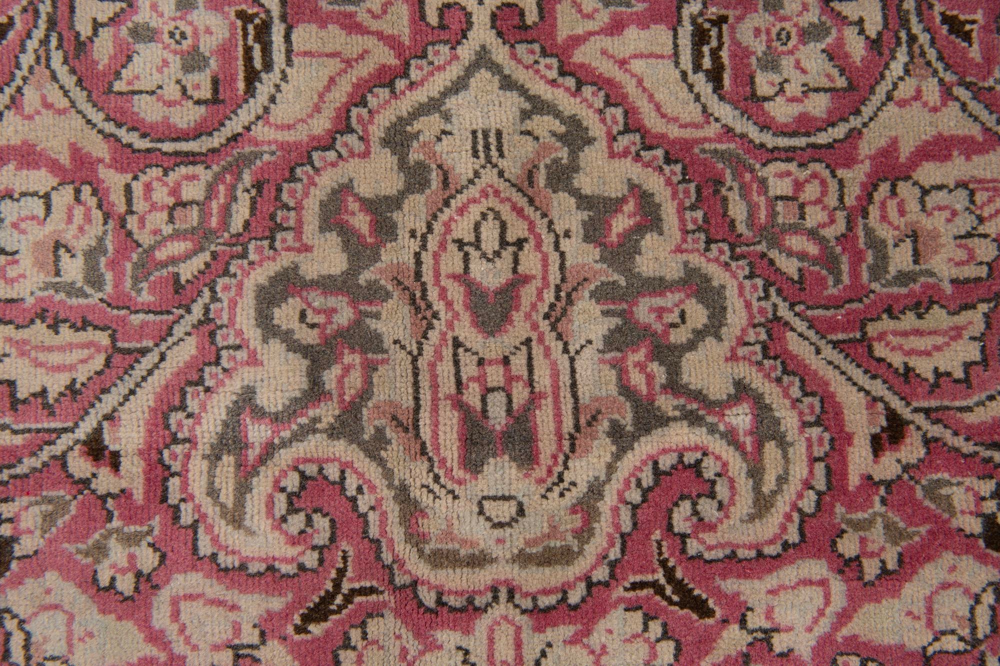 8' 2 x 12' 5 Hand Knotted Ultra Vintage Persian Wool Rug