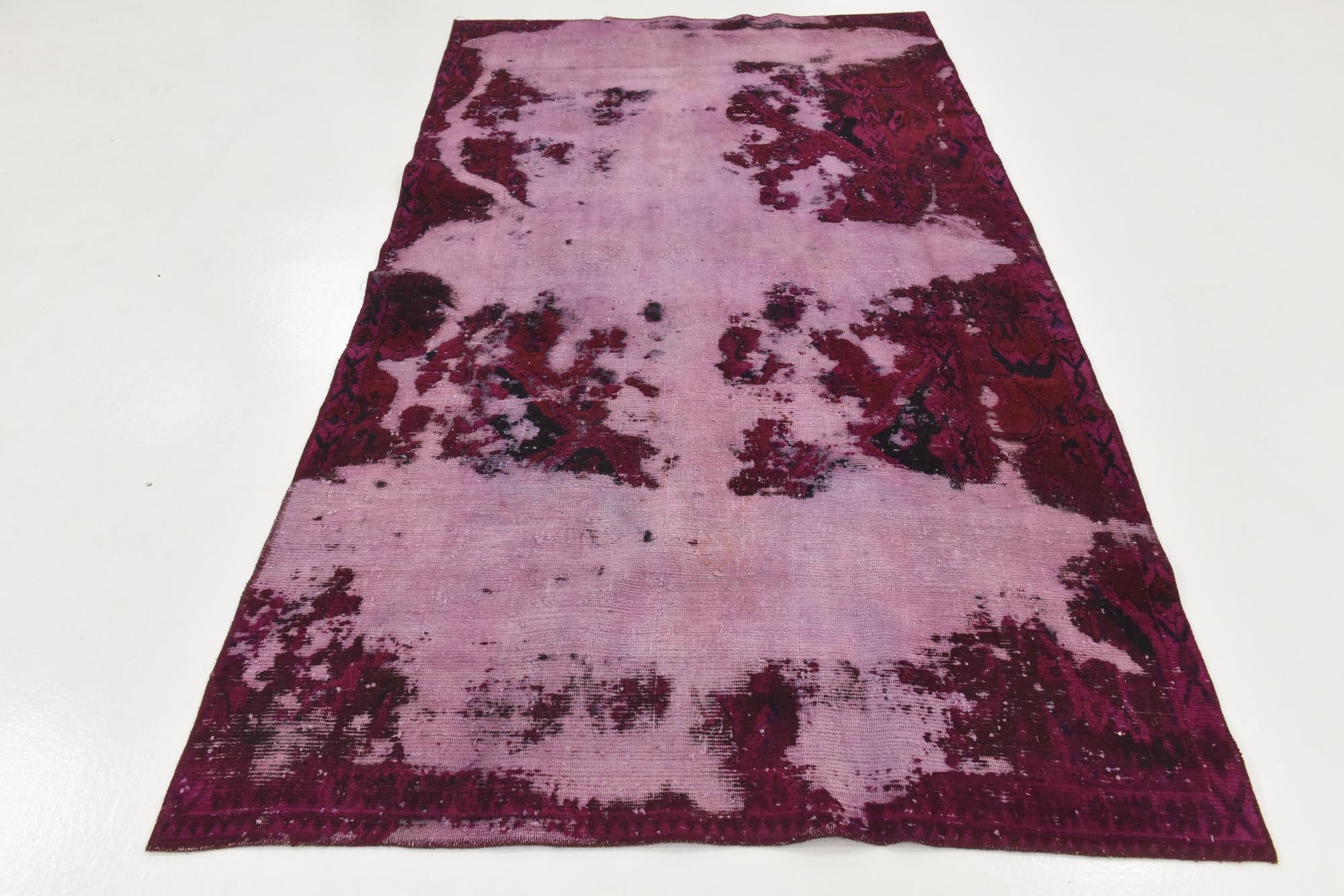 5' 2 x 9' 2 Hand Knotted Ultra Vintage Persian Wool Rug