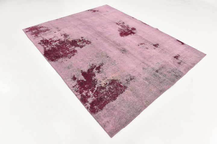 6' 8 x 8' 3 Hand Knotted Ultra Vintage Persian Wool Rug