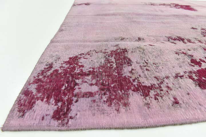 6' 8 x 8' 3 Hand Knotted Ultra Vintage Persian Wool Rug