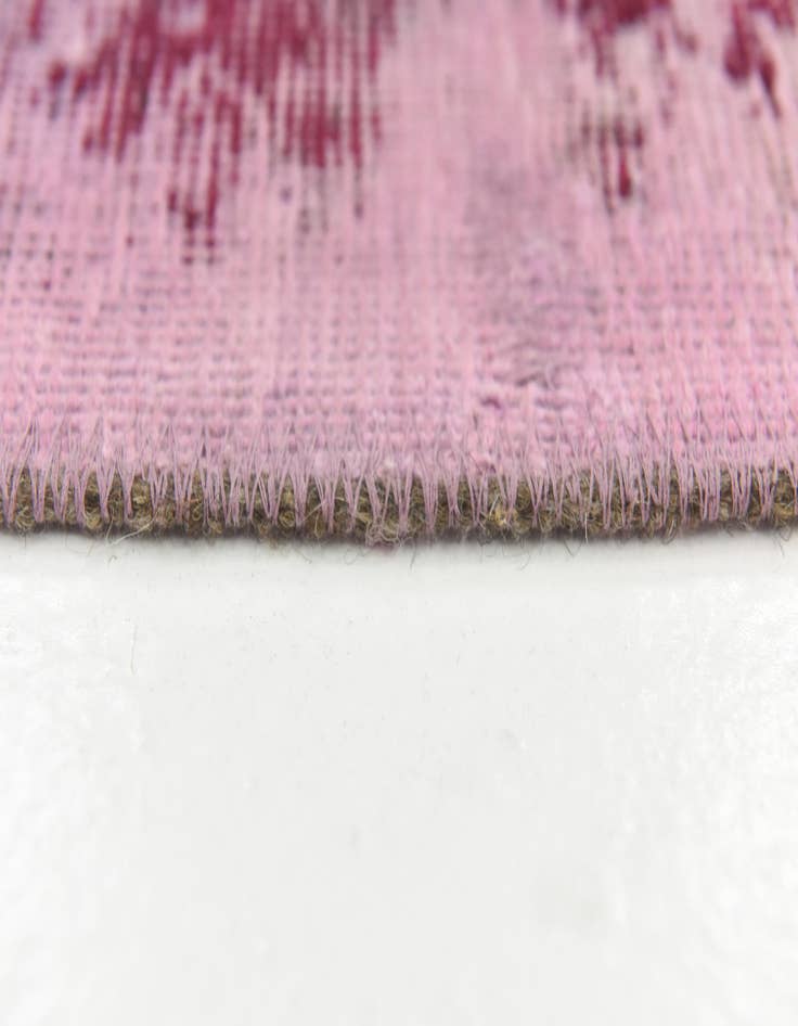 Detail image of 6' 8 x 8' 3  Hand Knotted Ultra Vintage Persian Wool Rug