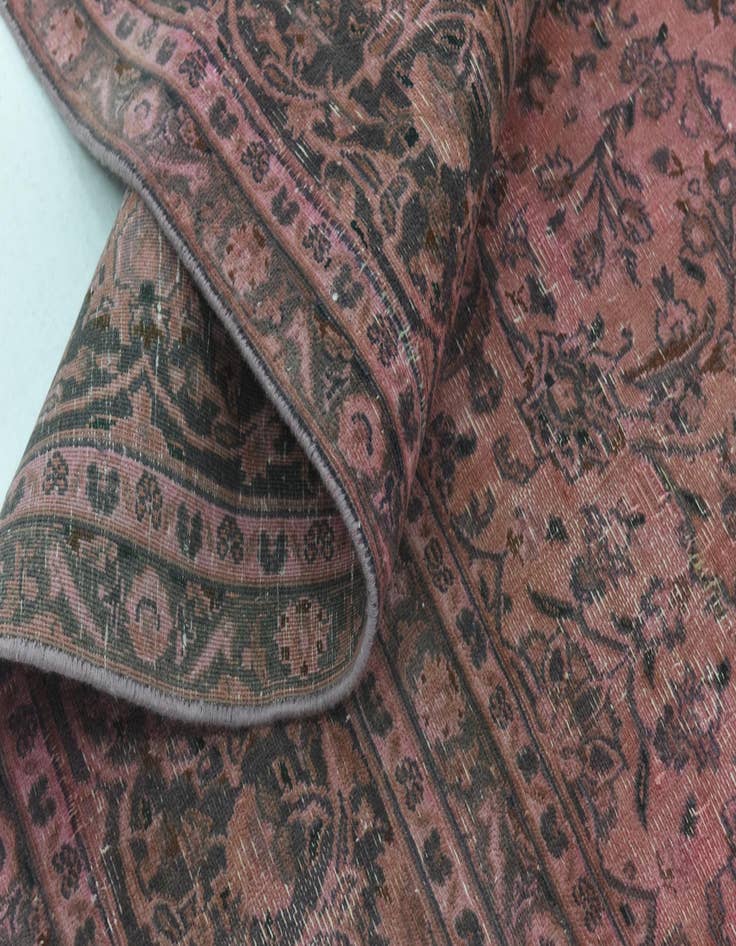 Detail image of 9' 3 x 11' 10 Hand Knotted Ultra Vintage Persian Wool Rug