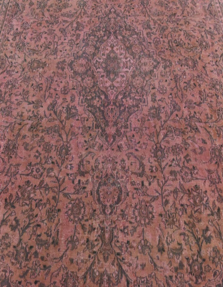 Detail image of 9' 3 x 11' 10 Hand Knotted Ultra Vintage Persian Wool Rug