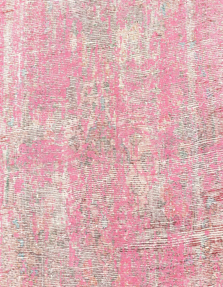Detail image of 6' 4 x 9' 1  Hand Knotted Ultra Vintage Persian Wool Rug